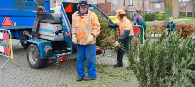 Kerstboom inzameling 8 Januari 2020. Kerstboom inzameling 8 Januari 2020.