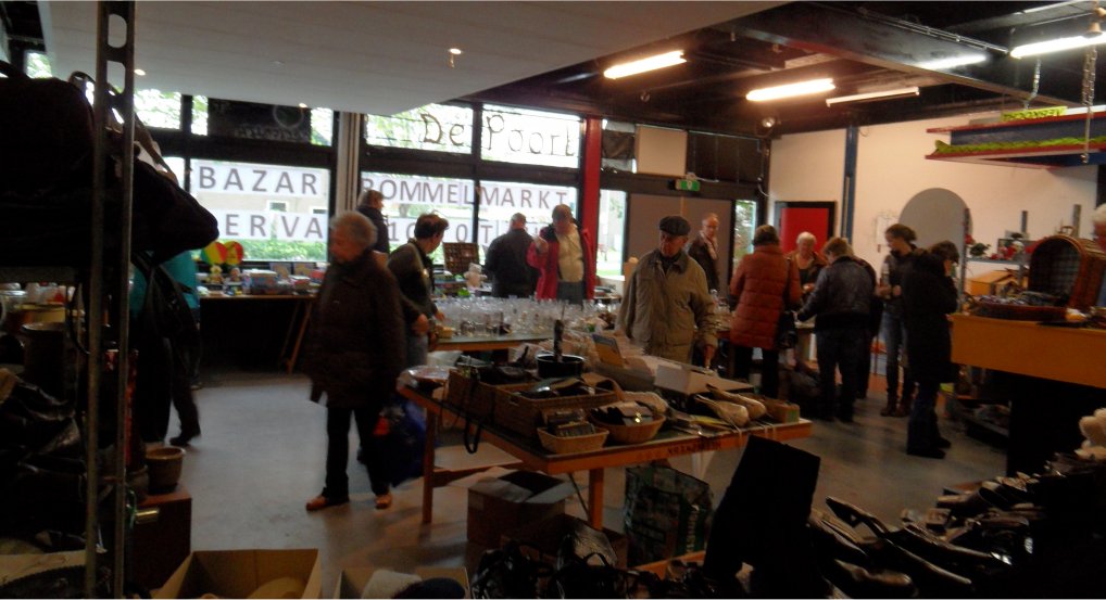 Zaterdag bazar in de Acker.