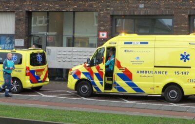 Hulpdiensten druk in het centrum