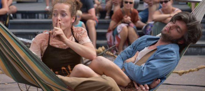 Straattheater festival in het Centrum. Straattheater festival in het Centrum.