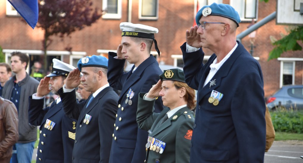 Dodenherdenking Emmapark 2018.