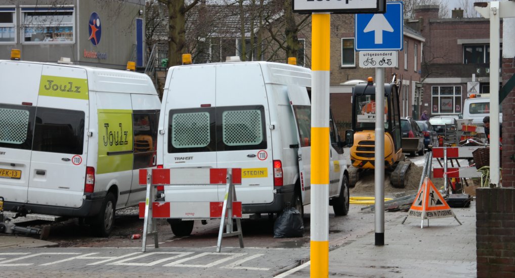 Vermeend gaslek Stationsstraat.