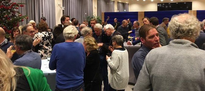 Nieuwjaarsreceptie druk bezocht. Nieuwjaarsreceptie druk bezocht.