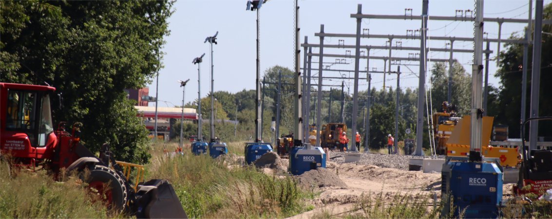 Keerspoor Pijnacker vordert gestaag.