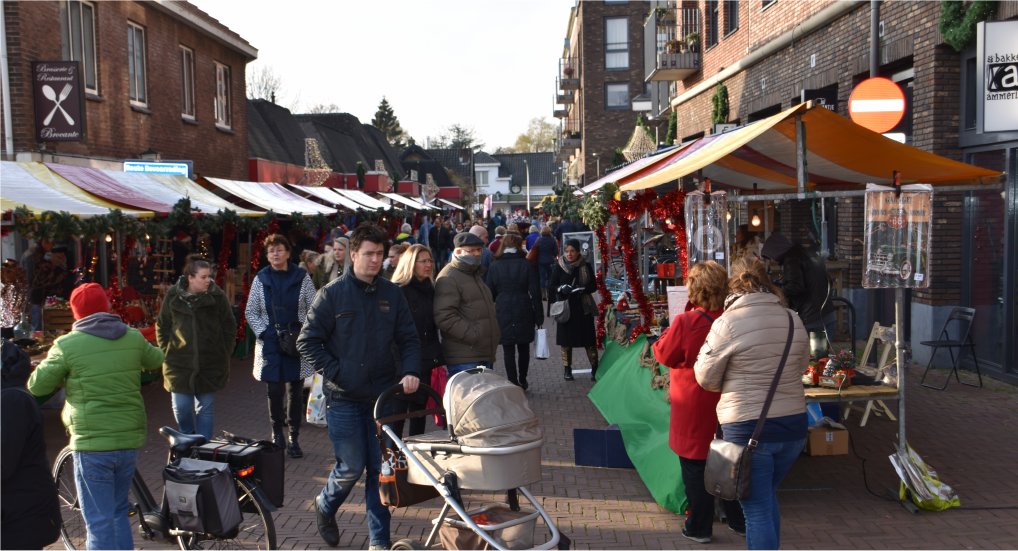 Zaterdag 14 december Kerstmarkt.