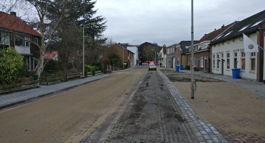 Noordweg gedeeltelijk open.