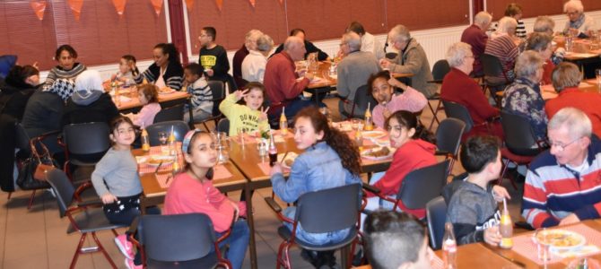 Wintermaaltijd wederom groot succes. Wintermaaltijd wederom groot succes.