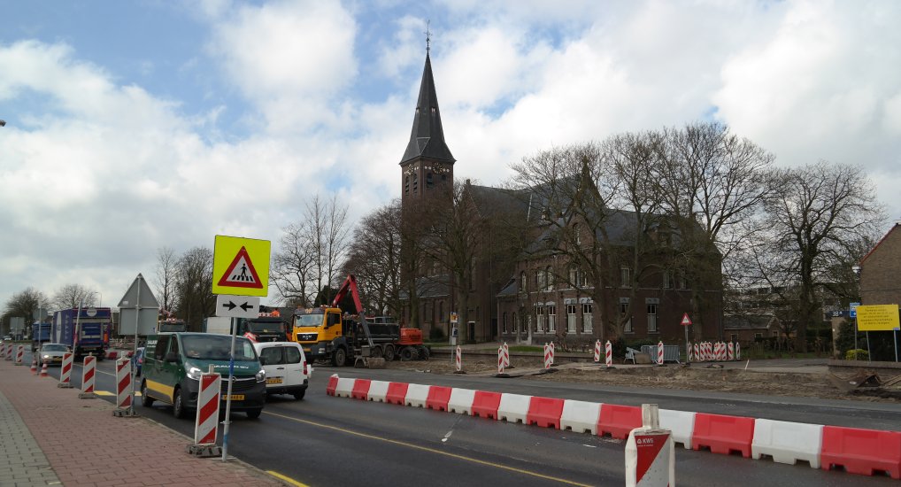 Pijnackerse Poort compleet afgesloten.