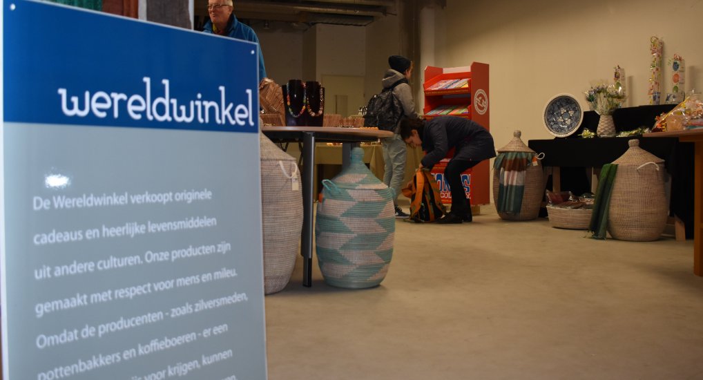 PopUp store voor Wereldwinkel.