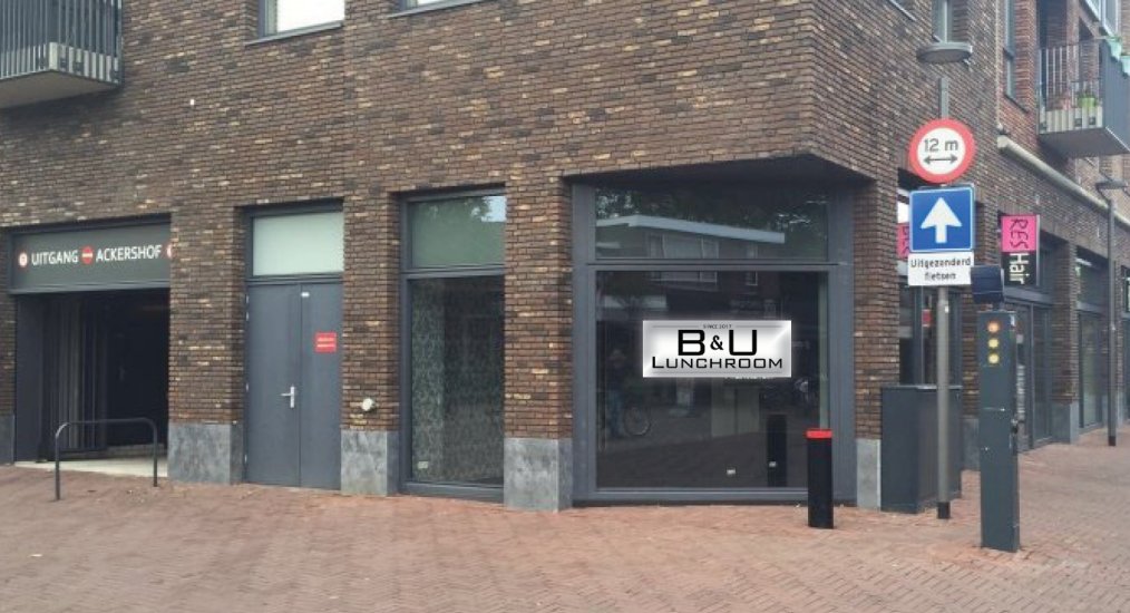 Nieuwe lunchroom in het centrum.