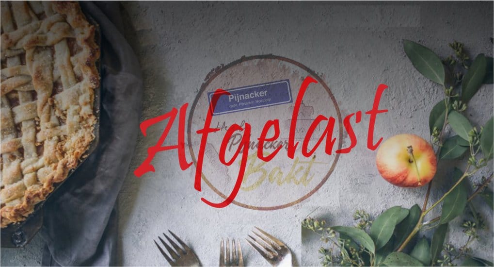 Heel Pijnacker bakt afgelast.