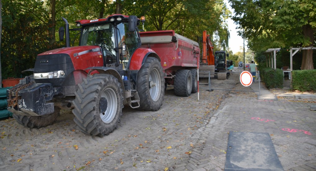 Renovatie nadert het centrum.