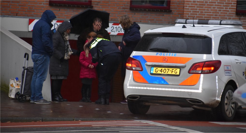 Aanrijding zebrapad Emmastraat/Oostlaan.