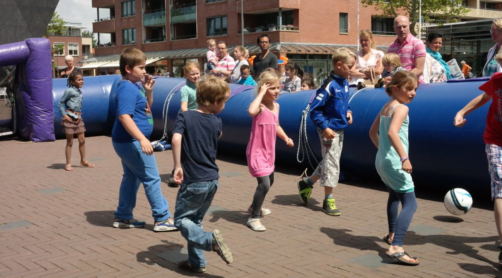 Gezellige dag op het Raadhuisplein.