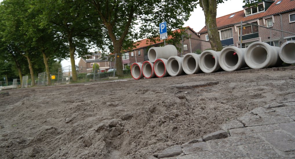 Werkzaamheden Goudenregensingel.