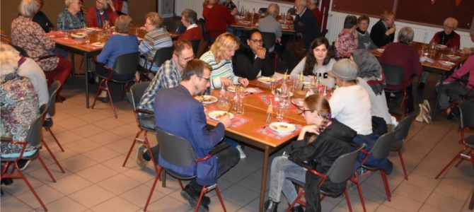 Wintermaaltijd wederom groot succes. Wintermaaltijd wederom groot succes.