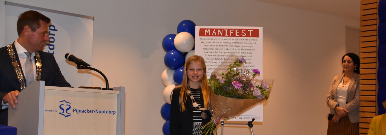 Kinderburgemeester geïnstalleerd