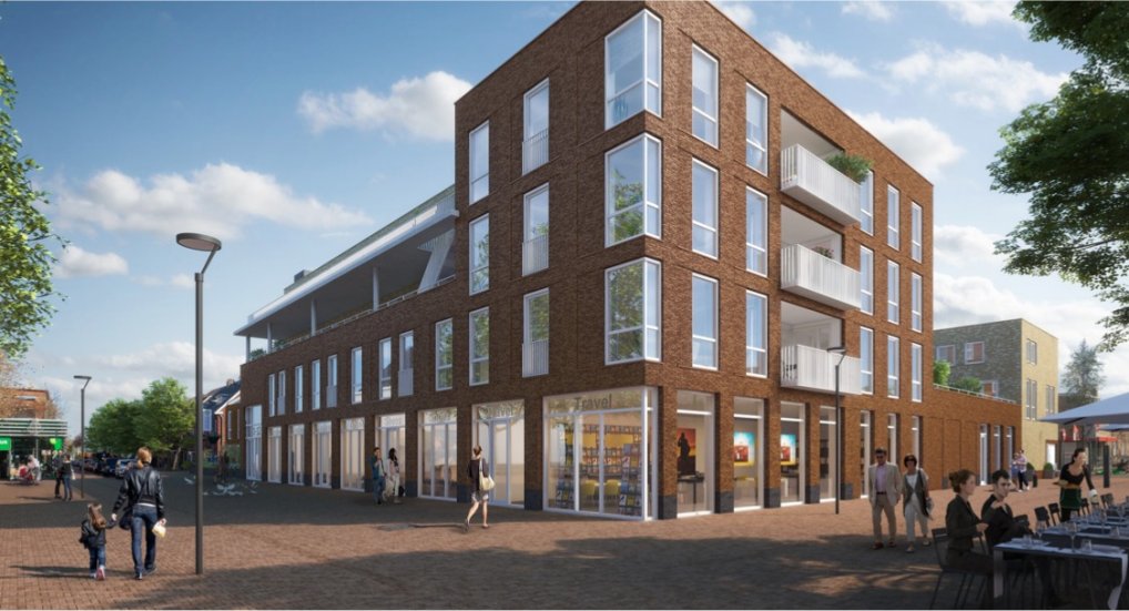 Impressies nieuwbouw Rabolocatie.