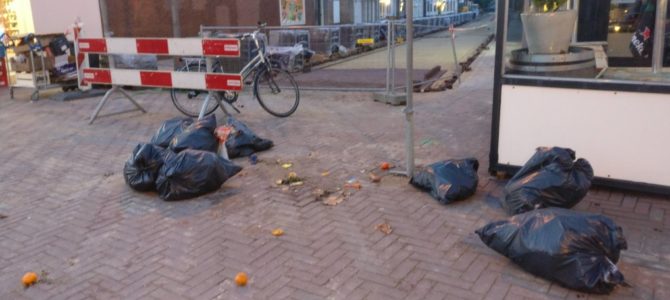 Afval op de Oostlaan. Afval op de Oostlaan.