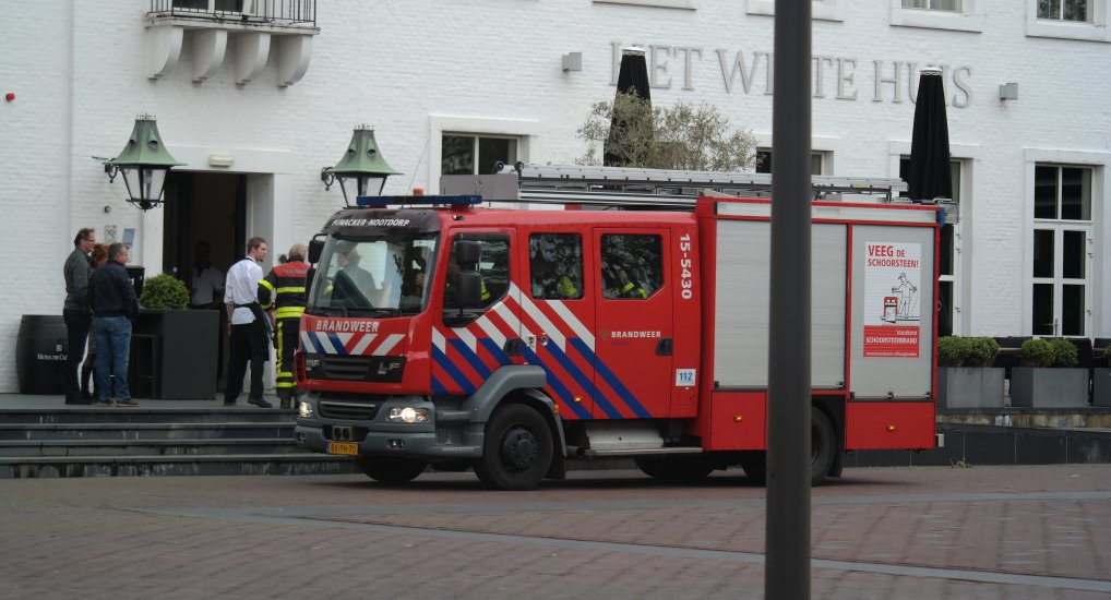 Brandweer en het Wittehuis brandalarm.