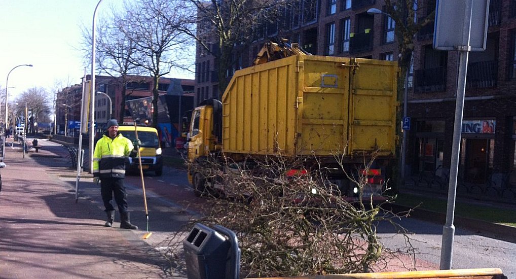 Werkzaamheden Oost/Westlaan.