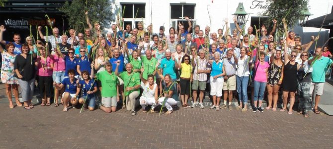 Bordesfoto Vierdaagselopers Witte Huis. Bordesfoto Vierdaagselopers Witte Huis.