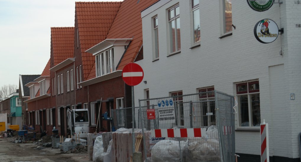 Emmastraat in Juni weer open.