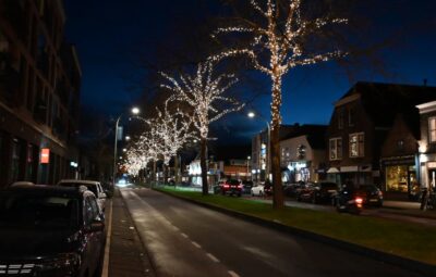 Heel veel lichtjes op de Oost/Westlaan