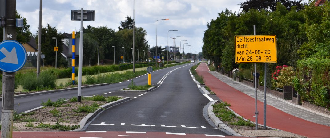 Delftsestraatweg wederom afgesloten.