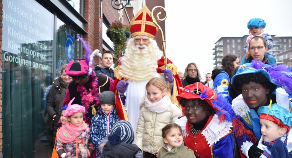 De sint komt uit het Westland.