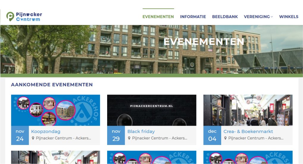 Nieuwe website Pijnackercentrum.nl