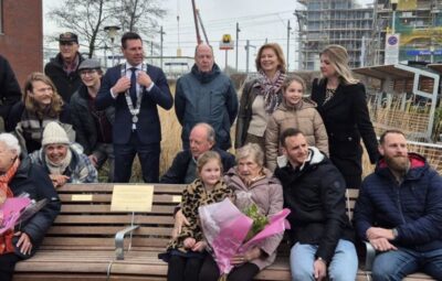 Eerste bankje voor 100 jarigen