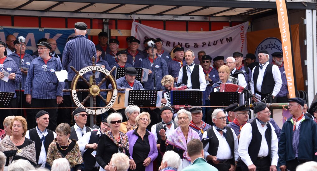 Shantykoren festival weer een succes.