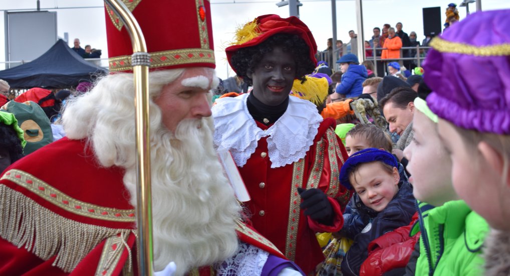 Sinterklaas komt aan in Pijnacker.