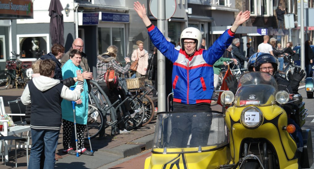 Beatrixrun terug in het centrum.