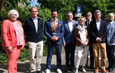 Oranjeborrel gedecoreerden