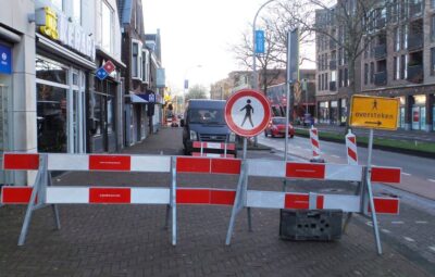 Voetpad Oostlaan tijdelijk afgesloten