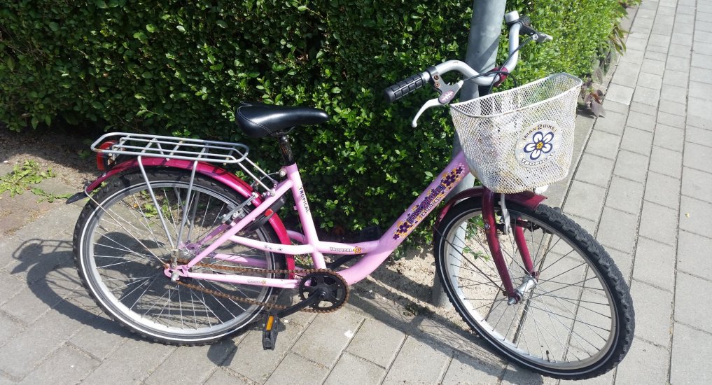 Politie zoekt eigenaar kinderfiets.